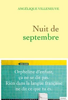 Nuit de septembre - Angélique Villeneuve