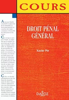 Droit pénal général - Xavier Pin