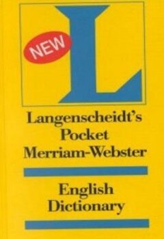 Dictionnaire anglais - Langenscheidt's Pocket Dictionary Merriam