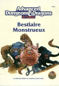 Donjons et Dragons 2nd Editions : Bestiaire monstrueux