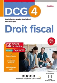 DCG 4 Droit fiscal, Fiches de révision 2022,2023 - Nathalie Gonthier-Besacier