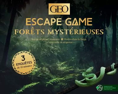 Escape Game GEO - Forêts Mystérieuses