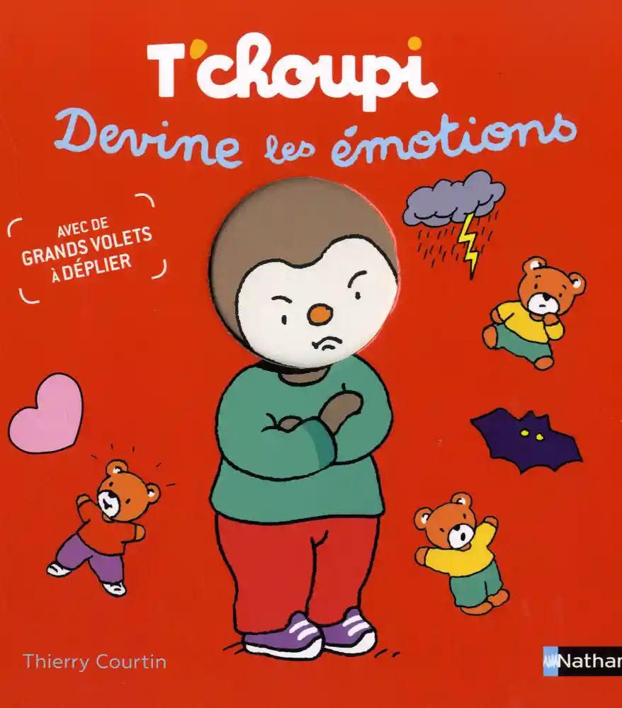 Tchoupi : T'choupi devine les émotions - Livre animé dès 2 ans