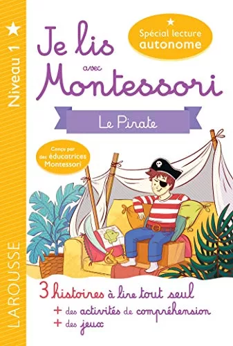 Je lis avec Montessori - Le pirate - Anaïs Galon, Pauline Amelin, Julie Rinaldi