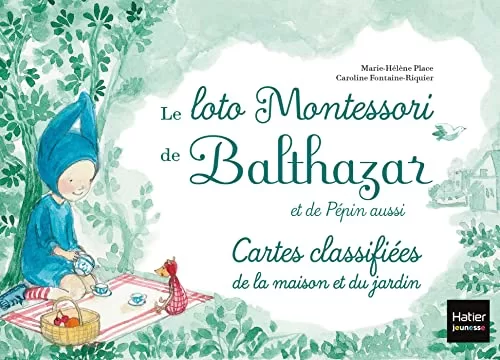 Le loto Montessori de Balthazar et de Pépin aussi - La maison - Marie-Hélène Place