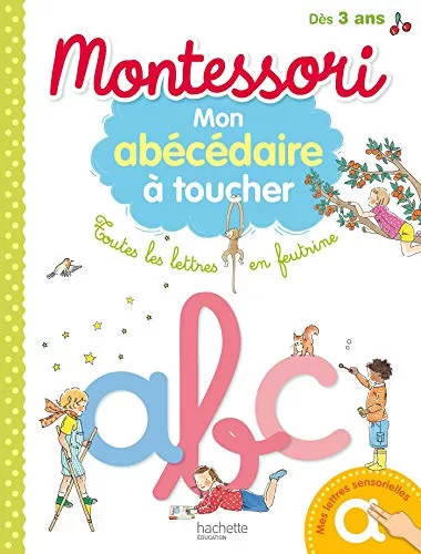 Montessori - Mon abécédaire à toucher - Brigitte Mercadier