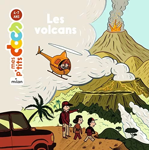 Mes petits docs : Les volcans - Stéphanie Ledu, Benoit Perroud