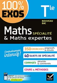 Maths specialite Maths expertes option Tle generale Exercices resolus Nouveau bac Terminale jpeg