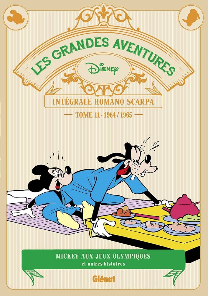 Les Grandes aventures de Romano Scarpa - Tome 11 - 1964/1965 - Mickey aux Jeux olympiques et autres histoires - Romano Scarpa