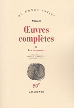 Oeuvres complètes Tome 2 - Novalis